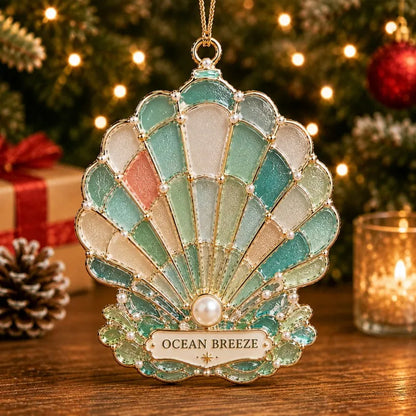 ⏳ Last Day 49% OFF – 🌊 Sea Glass Coastal Christmas Ornament Collection | 8 Ocean-Inspired Designs With Lighthouse, Turtle, Sailboat & More For Beach Lovers, Coastal Homes & Holiday Decor 🎄