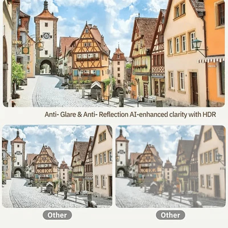 2K Indoor WiFi Security Camera with AI Detection & Color Night Vision