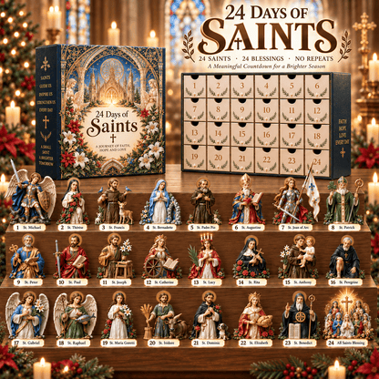 👑 24 Days of Saints Advent Calendar