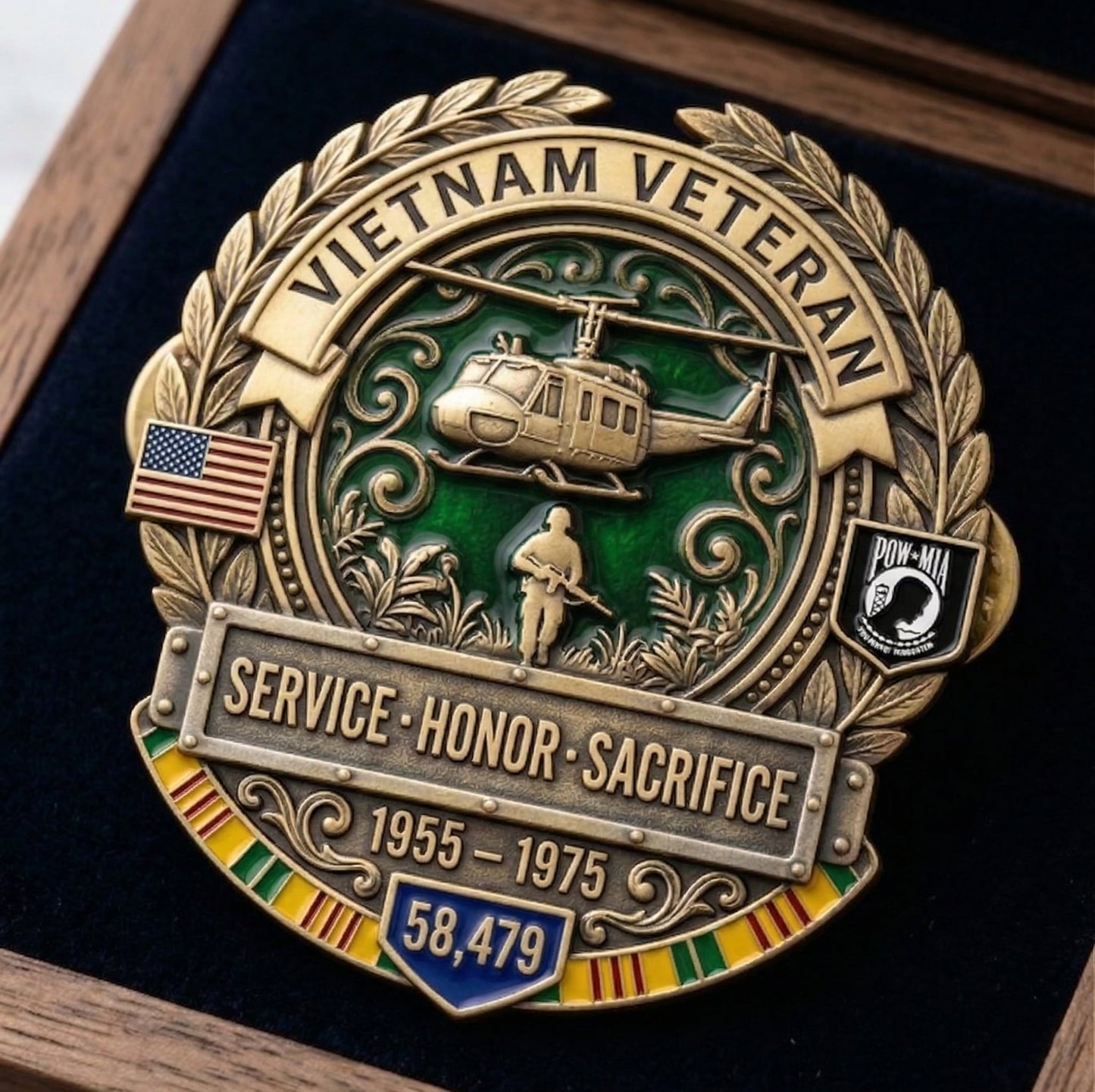 🏆️ Last Day Promo: 60% OFF 🎖️Vietnam Veteran Honor Commemorative Pin