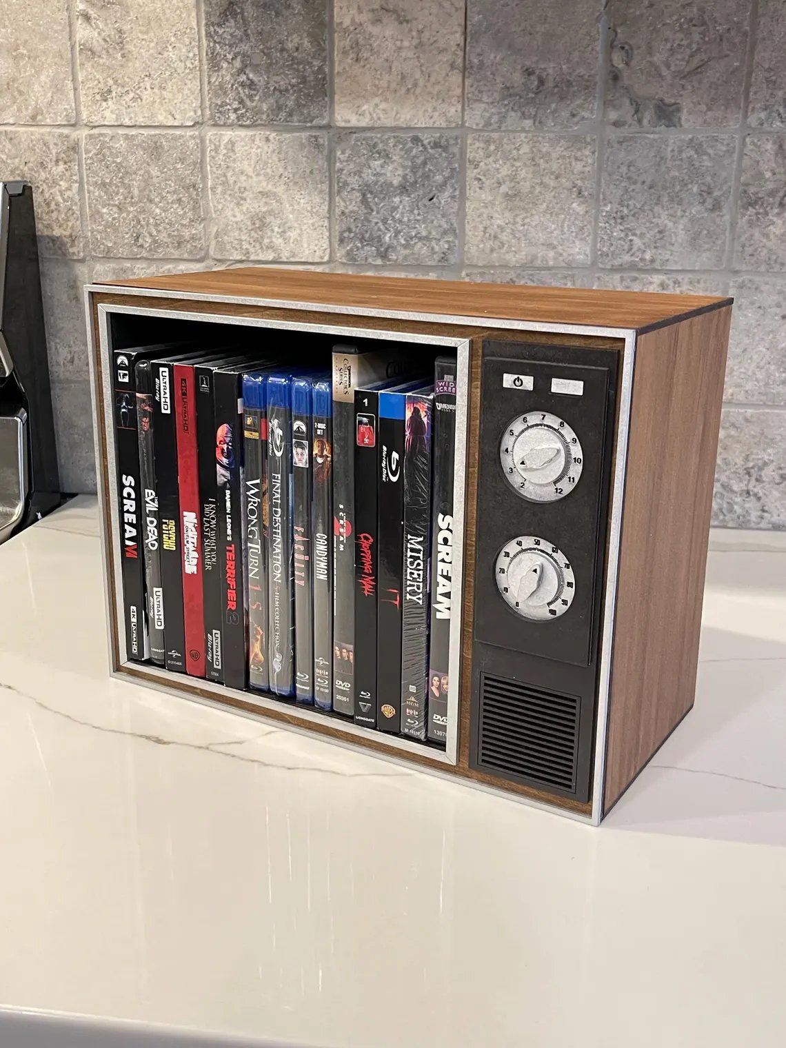 📺 Retro TV Media Storage Box