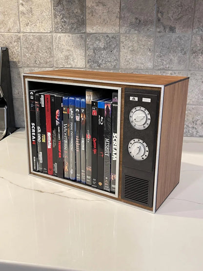 📺 Retro TV Media Storage Box