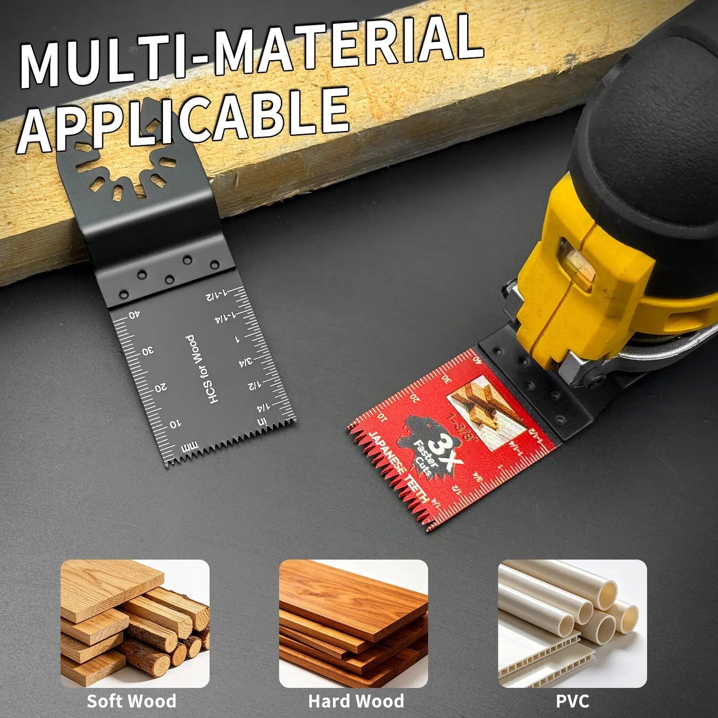 Professional Japanese Teeth Oscillating Multi-Tool Blades 🪚