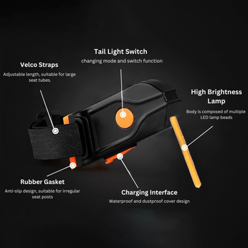 🔥 LED Bike Rear Light
