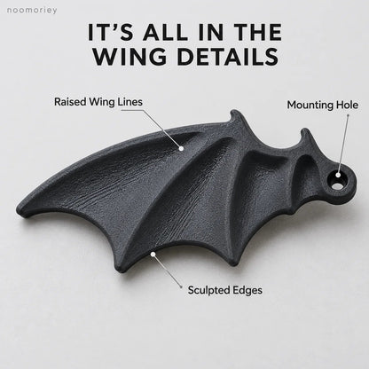 🦇 Midnight Wings – Bat Wing License Plate Decorations
