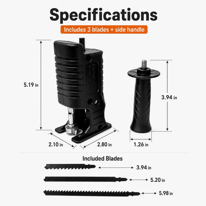 🔥HOT SALE🔥Reciprocating Saw Attachment for Drill