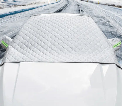 🚗 🚗 All-Season Magnetic Windshield Cover for Sun, Snow & Frost, Fits Cars, SUVs & Trucks