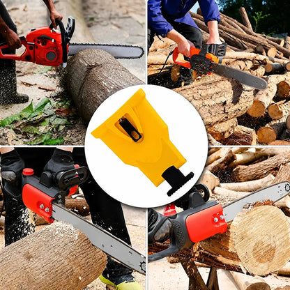 Portable 14-20" Chainsaw Chain Sharpener