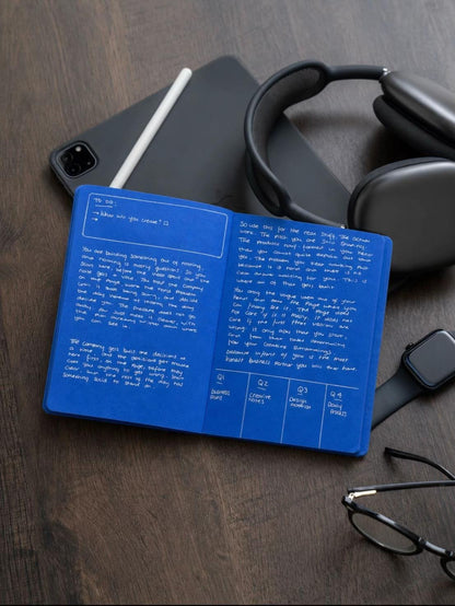 📘 Notedfy Think Blue Notebook – A Different Page for Better Ideas 💙
