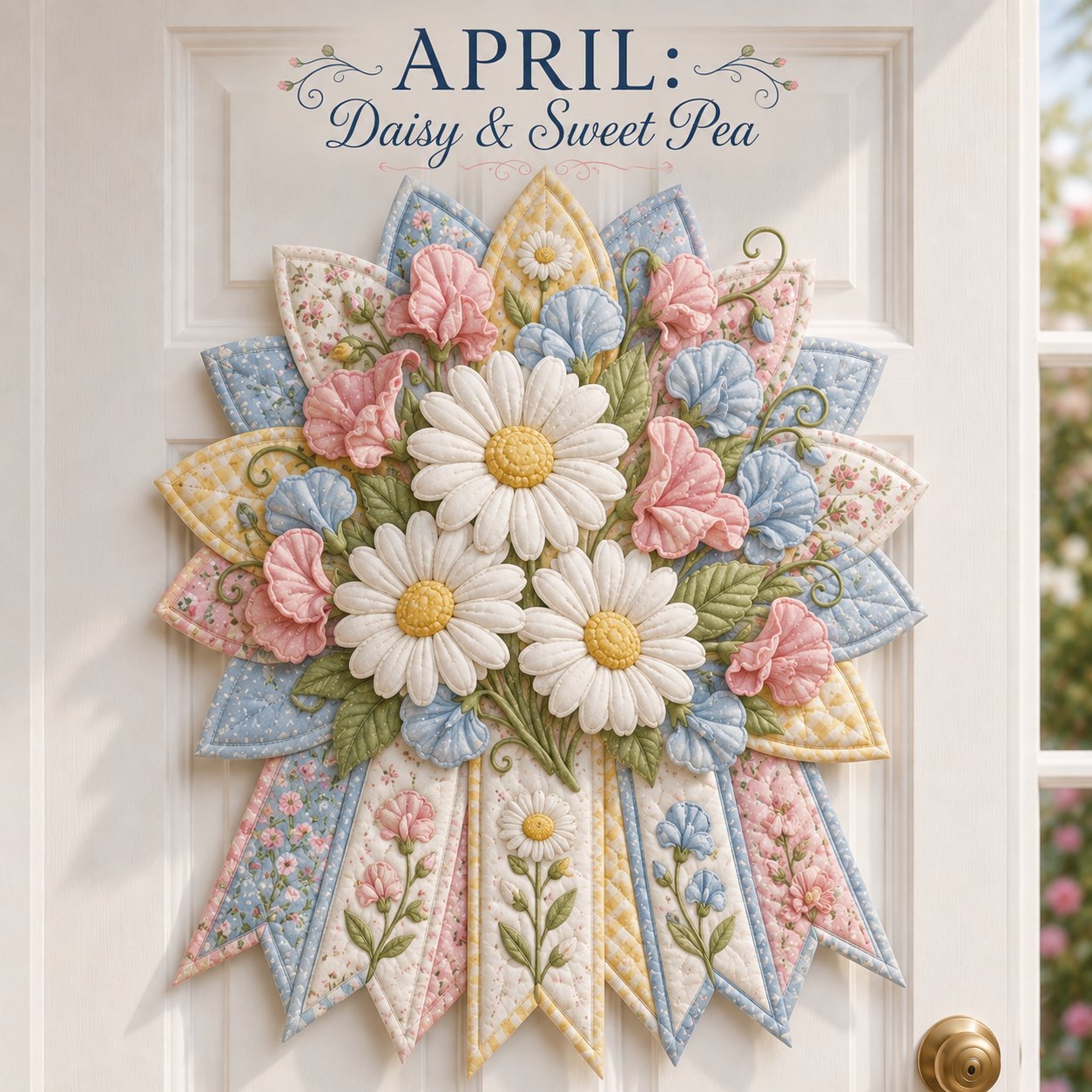 🌸 Beginner-Friendly 12-Month Birth Flower 3D Quilted Wall Hanging Sewing Kit Collection | Complete Kit with Coordinated Fabrics, Sewing Materials & Step-by-Step Guide Included 💕