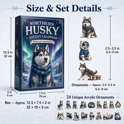 Northern Husky Advent Calendar 2026 – 24 Husky Christmas Surprises