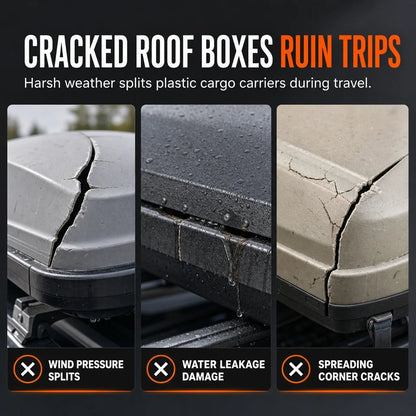 🛠️ Roof Box Crack Repair Filler Cream | 100g ABS Panel Compound