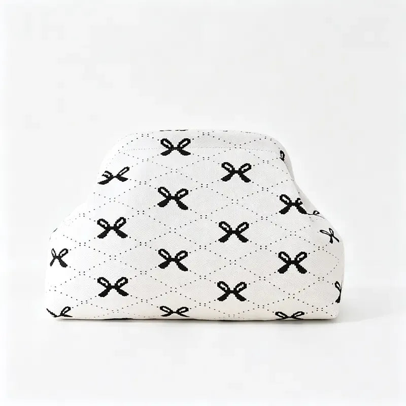 Women's Color-Block Handheld Bag, Vintage Stripe/Houndstooth/Wavy/Triangle Pattern Underarm Purse, Portable Everyday Storage Handbag, Casual Chic Accessory for Daily Dates and Stylish Outfits