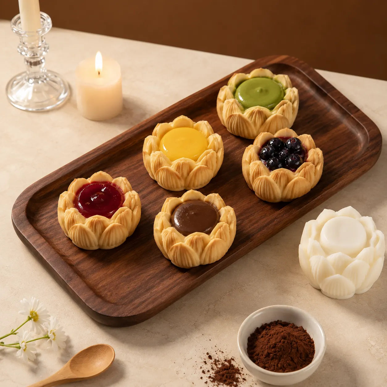 ⏳ Last Day 49% OFF – 🍪 6-Shape Hand-Press Pastry Mold Set | Create Beautiful Homemade Treats For Family Baking, Tea Parties, Seasonal Desserts & Gifting ✨