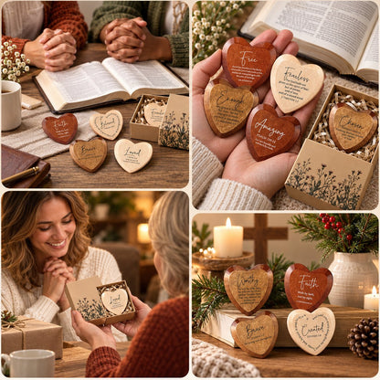 🔥Last Day 49% OFF - ✝️ 🎁 Christian Pocket Heart Gift Set(Set of 6)