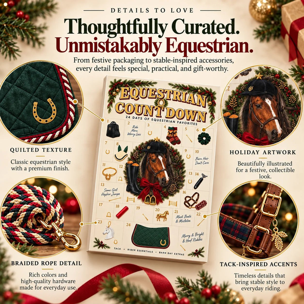 🐴 EquiJoy™ 24-Day Equestrian Advent Calendar