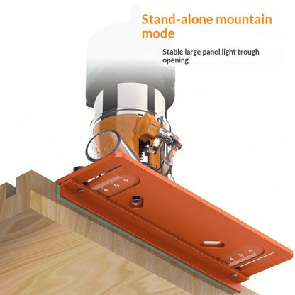💥🏆Cutting Machine Base Plate with Dual Scale -  For Woodworking Bench Grooving Trimming