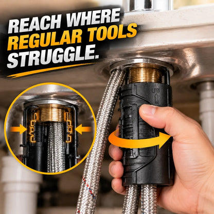 Under-Sink Faucet Installation Tool – Easy Tight-Space Fastening Wrench
