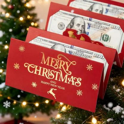 🎁 LAST DAY 49% OFF🎅🎄Foldable 6-Slot Christmas Red Envelope