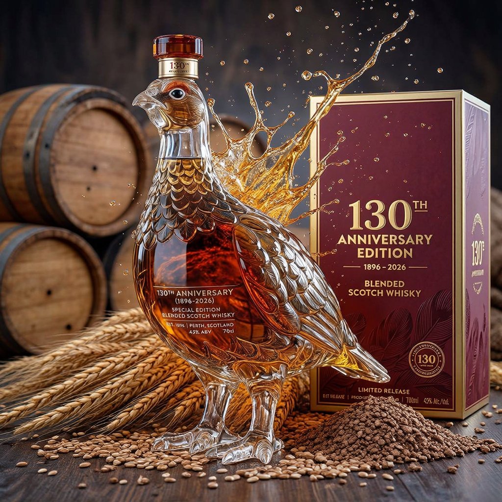 🔥49% OFF today ONLY🔥50K+ SOLD! Grouse 130th Anniversary Edition Blended Scotch Whisky Bottle