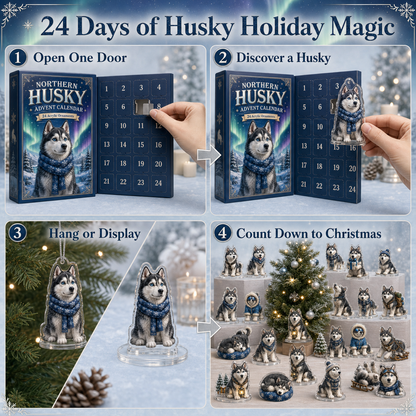 Northern Husky Advent Calendar 2026 – 24 Husky Christmas Surprises