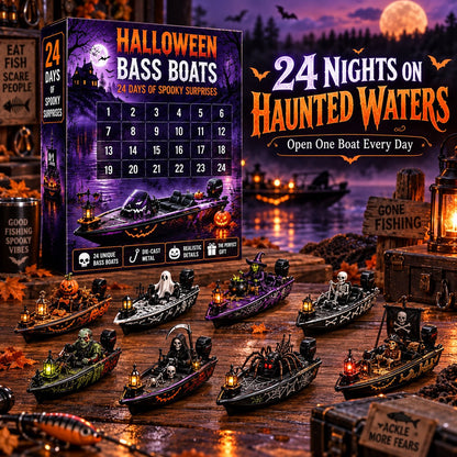 🎃 2026 Haunted Bass Boats Advent Calendar | 24 Surprises