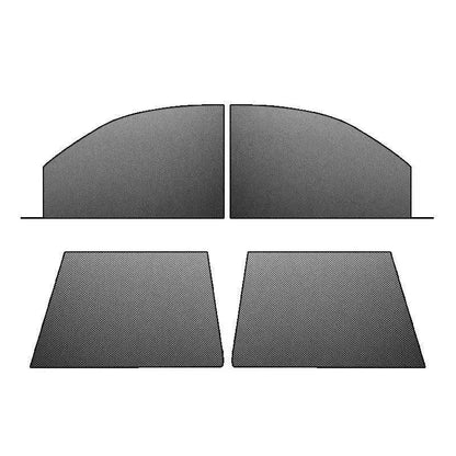 Car Anti‐Mosquito Screen/Net, 4 Pack Car Sunshade Curtain, Mosquito Net For Car Glass, Privacy Window Mesh