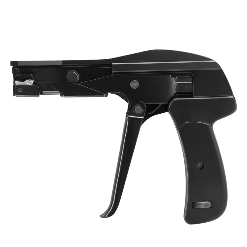 Nylon Cable Tie Tensioning Tool - Adjustable Zip Tie Tightener & Cutter