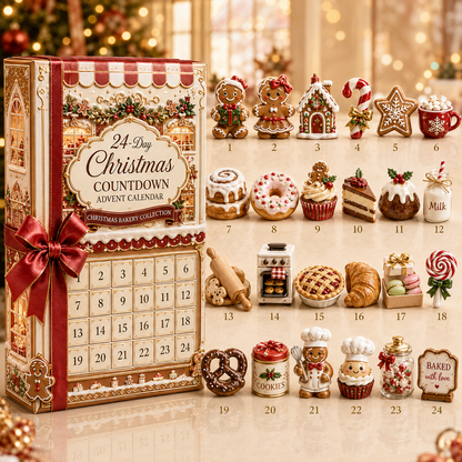 🔥24-Day Christmas Countdown Advent Calendar – Christmas Baking Collection