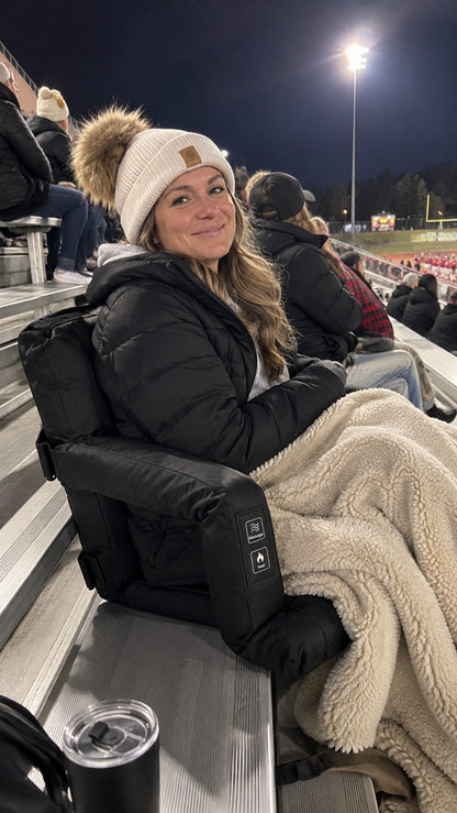Portable Heated Stadium Seat