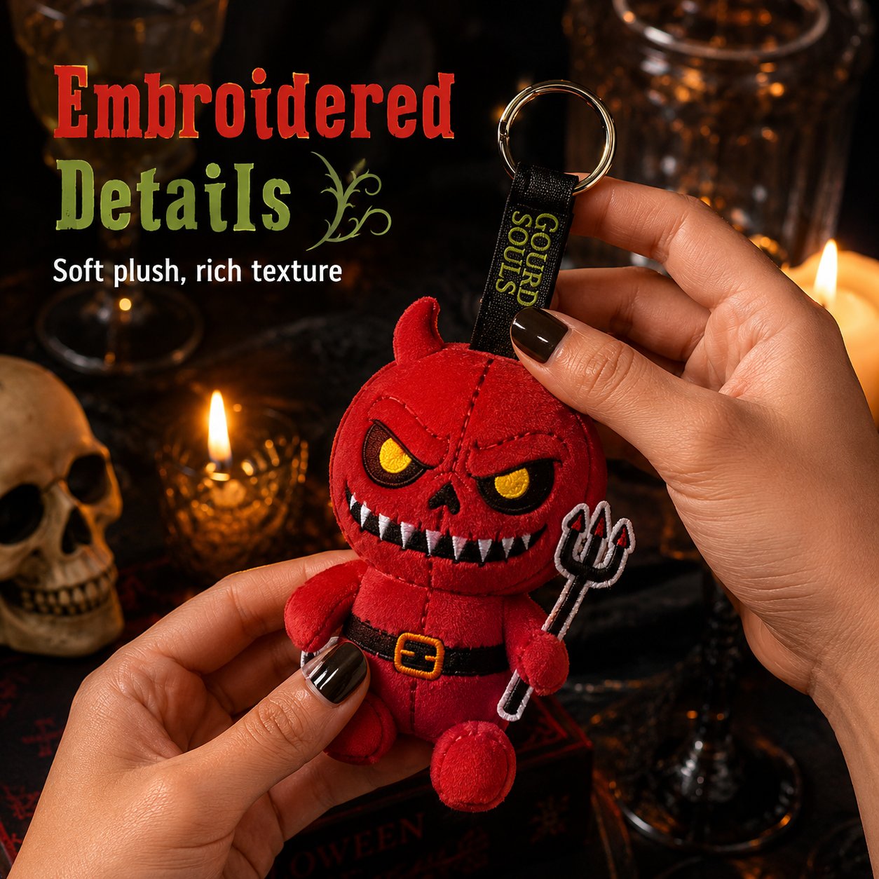 Halloween Plush Blind Box: Portable Spooky‐Cute Fun for Daily Backpack & Keychain Collection