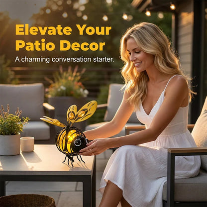 🎉🌙🍃🪴 49% OFF! Hanging Solar Bee Light – Warm Amber Glow, Flicker-Free, Perfect for Garden Parties, Camping, or Kids’ Rooms – Spread Joy Day and Night 🌞🌜