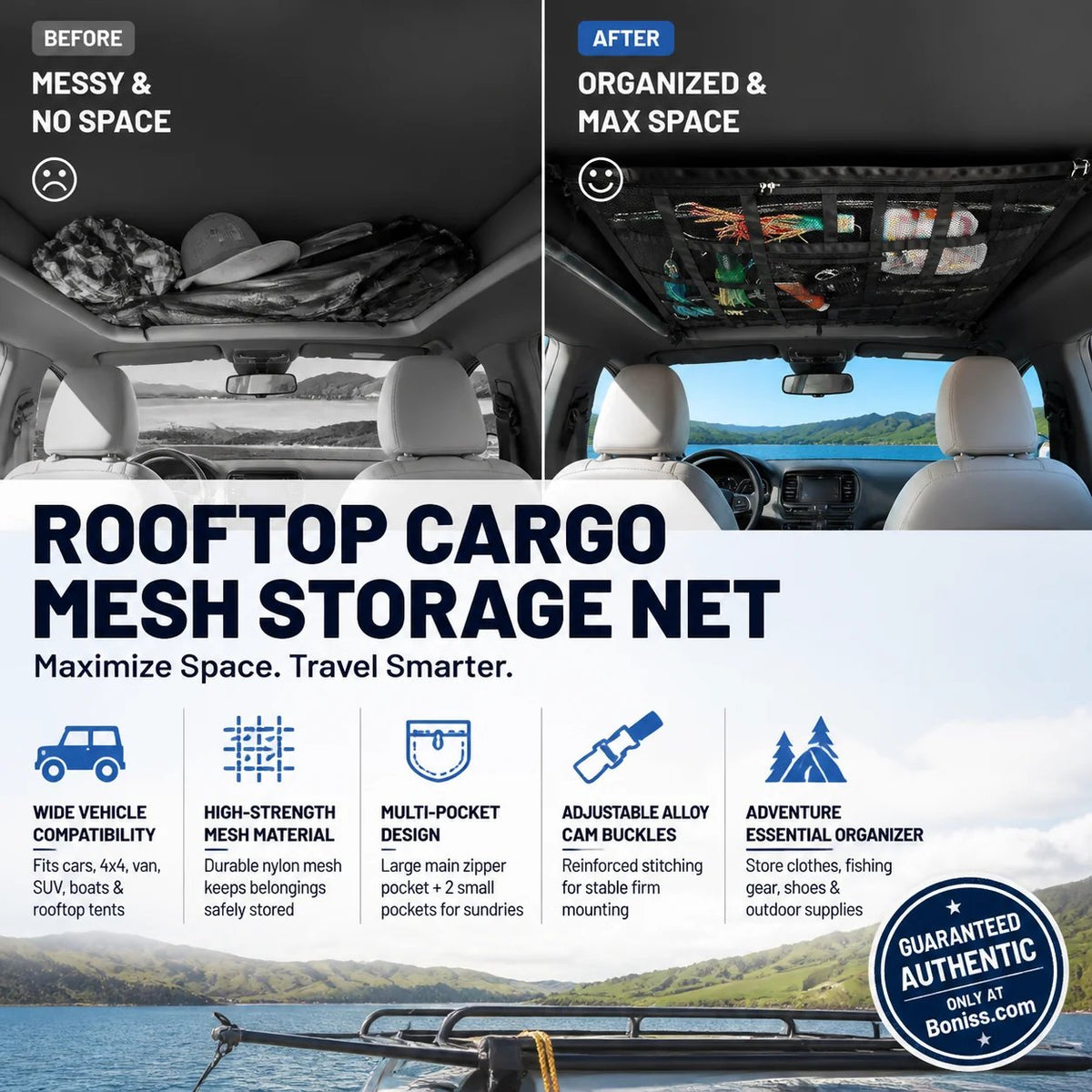 🔥2026 New Arrivals: 50% Off for a Limited Time!🔥Car Roof Storage Bag