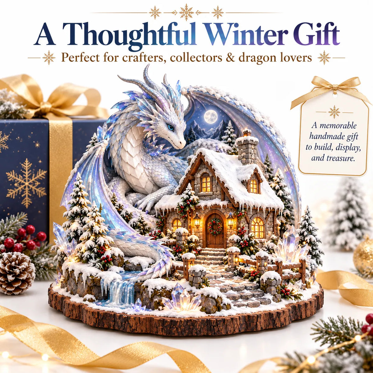 ❄️ Build Your Own Winter Dragon Cottage 🐉