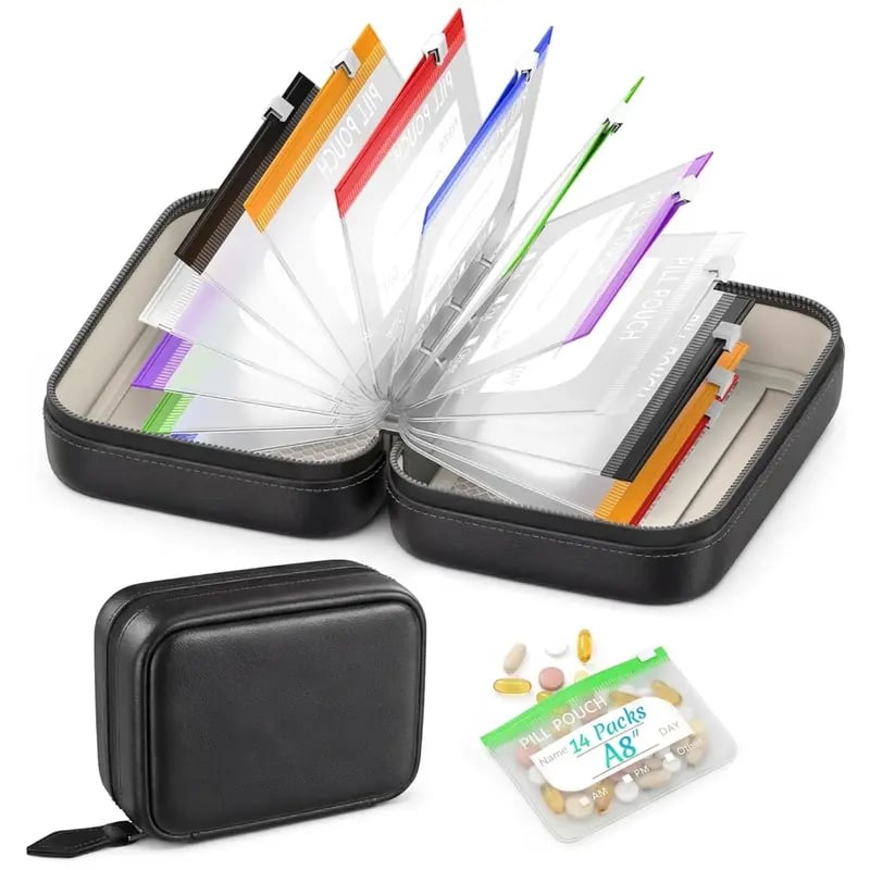 🏆Flash Sale⚡ 10K+ SOLD! Almost Gone-💥Waterproof Pill Pouch Set