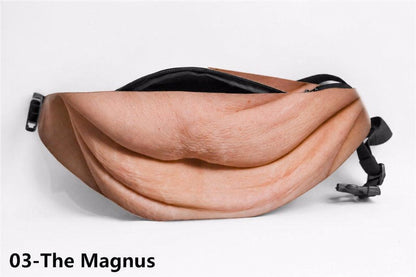 ✨🤣 Hidden-Storage Fake Belly Waist Bag