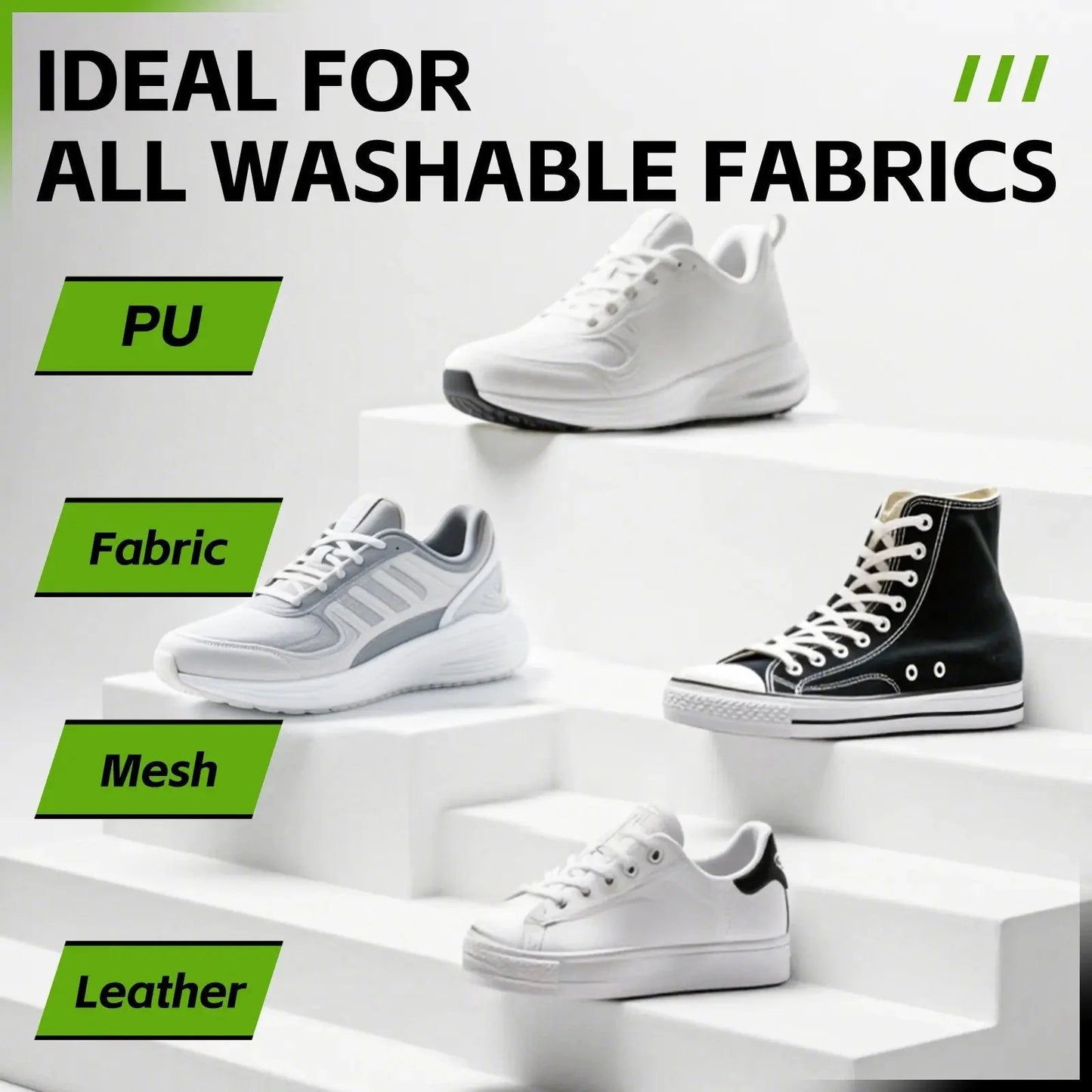 💥🏆 Foam Shoe Cleaning Kit – Sneaker Cleaner With Brush & Microfiber Towel ✨