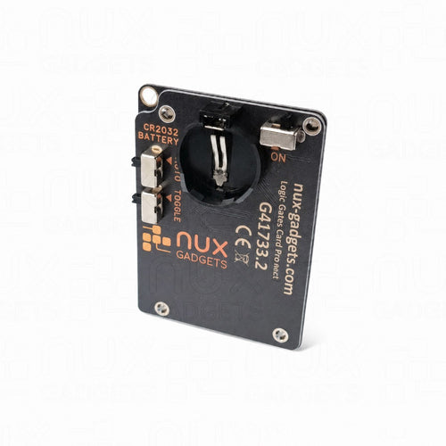 🧠 Logic Gates Trainer Card Pro – Interactive Digital Logic Learning Gadget