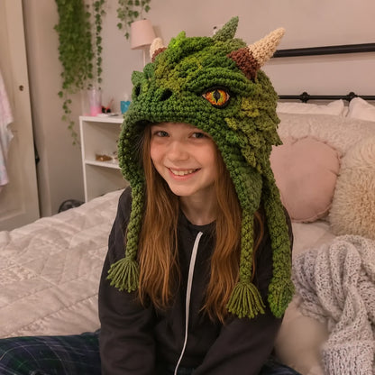 🔥LAST DAY 49% OFF - 🧵Fantasy Hood Hat DIY Crochet Kit – Create Your Own Magical Wearable Character Hat🎁Beginner Friendly