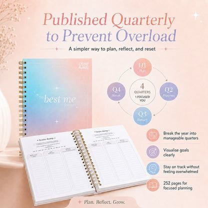 My Best Me Journal™ – A Guided Life Planner for Goals, Growth & Everyday Reflection