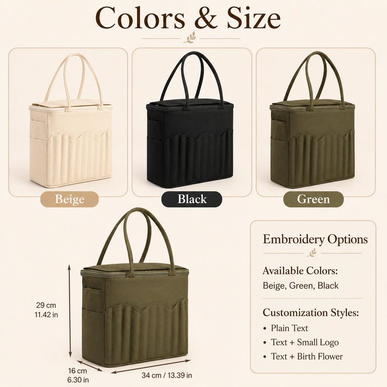 Personalized Crochet & Knitting Bag – Perfect Gift for Crafters