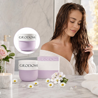 Keratin Amino‑Acid Hair Treatment Mask Frizz‑Repairing Fragranced Hair Mask For At‑Home Salon Hair Care