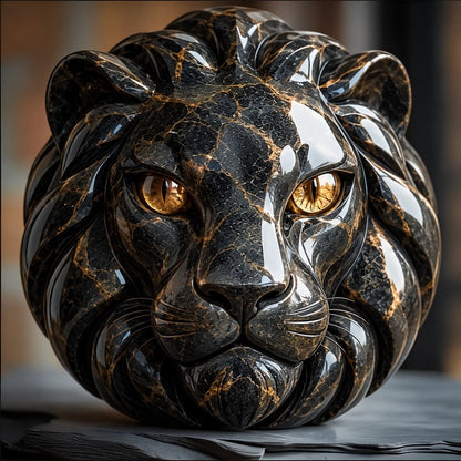 Guardian Animal Stone Sculpture – Owl, Dragon, Lion & Wolf Décor