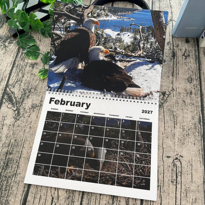 Jackie & Shadow 2027 Bald Eagle Wall Calendar