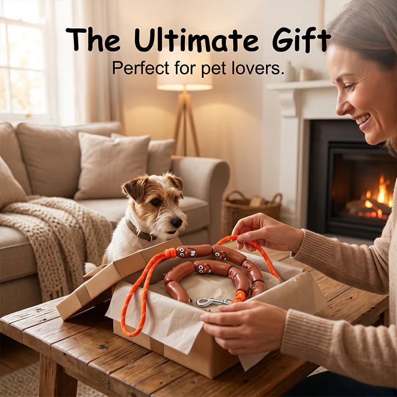 📢📢40% OFF !! ⏰Playful Sausage Dog Leash