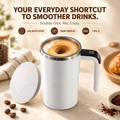 Rechargeable Self-Stirring Mug