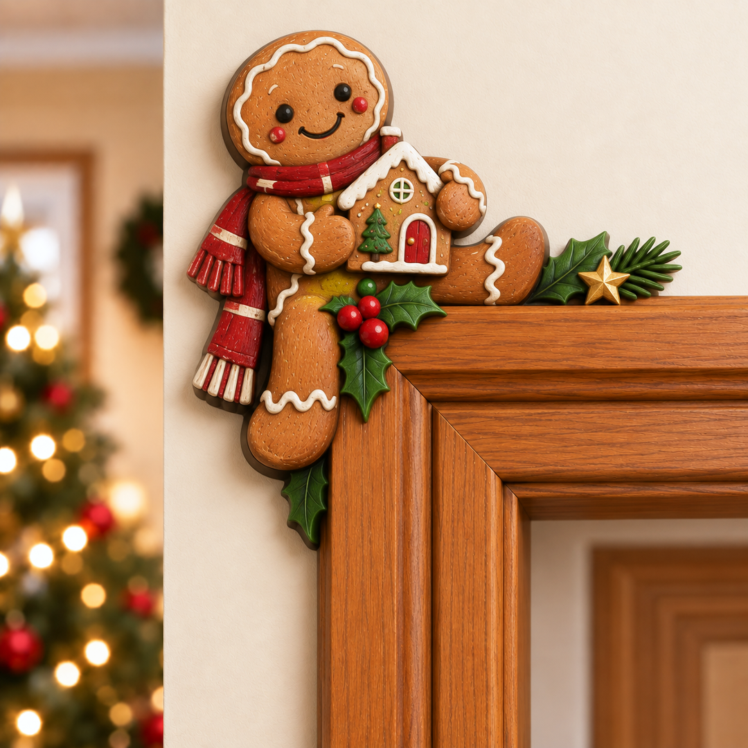 Christmas doorway holiday decor