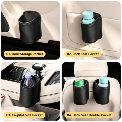 ✨Last Day 50% OFF - Car Cup Holder Accessory, Multi-Purpose Drink & Water Bottle Storage Pouch