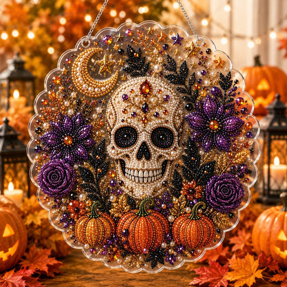 🔥 Last Day 49% OFF - 🎃Halloween Pearl Art DIY Hanging Ornament Kit