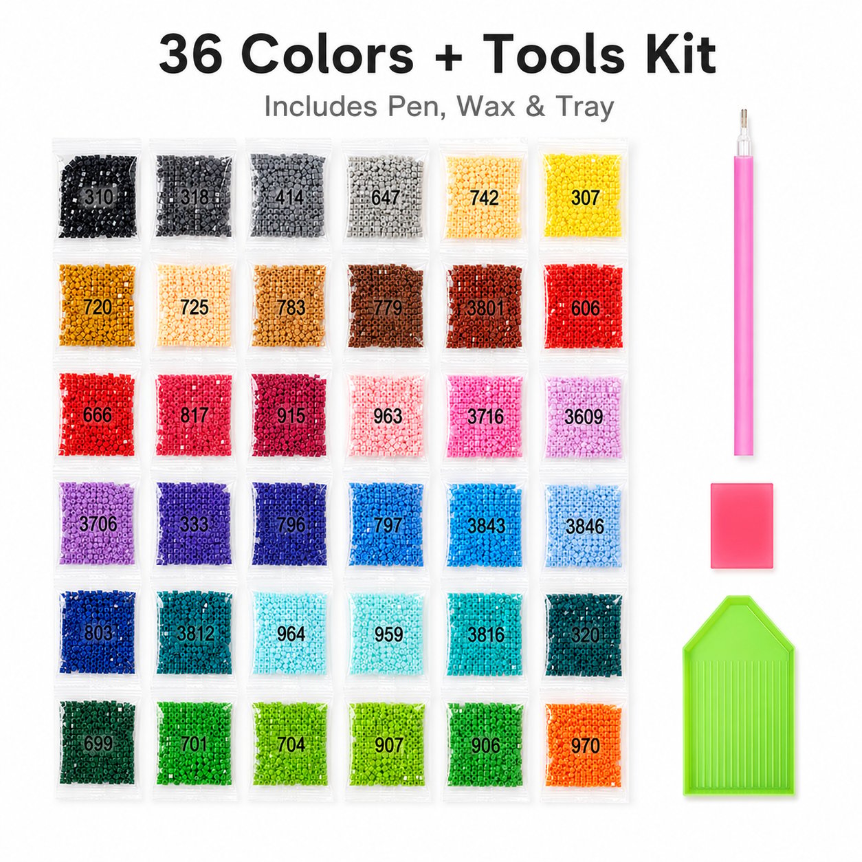 👨‍🎨✨Freestyle Mini Diamond Art Cards, 30PCS Cute Pixel DIY Craft Cards for Diamond Painting Lovers